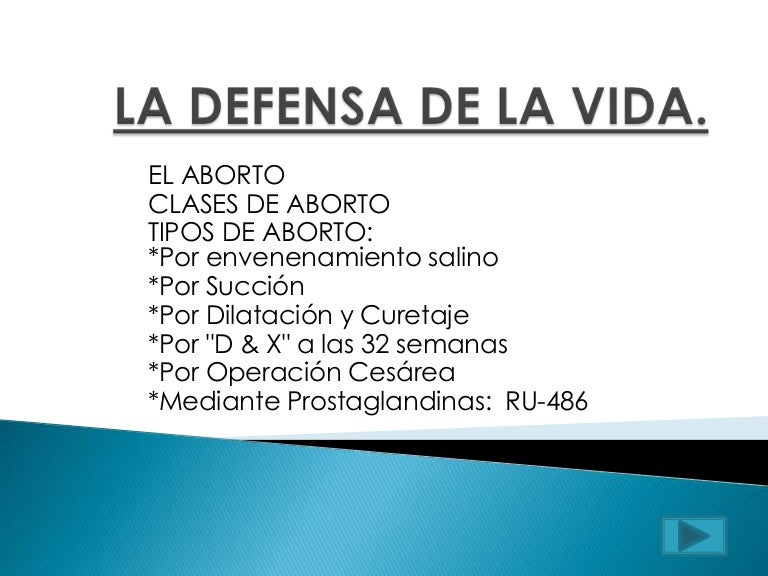 La defensa de la vida