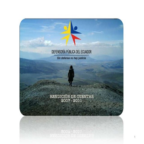 La Defensoría Pública del Ecuador