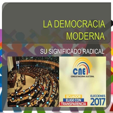 La democracia moderna
