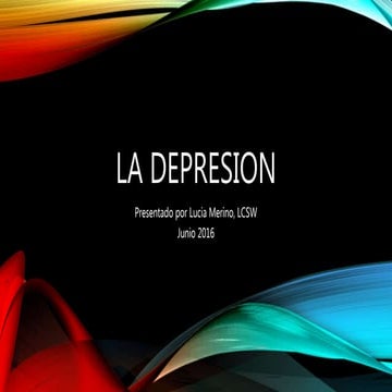 La depresion