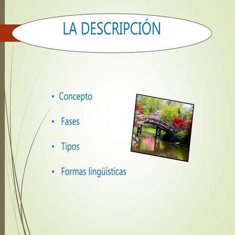 La descripción (3º de ESO)