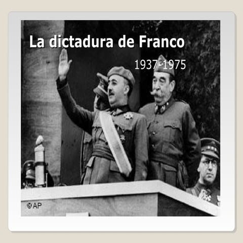 La dictadura de Franco