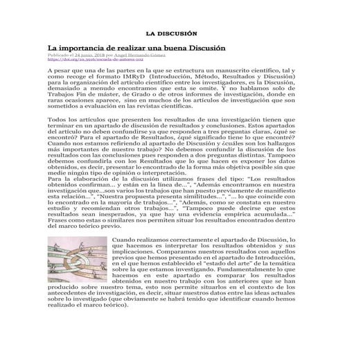 Interpretacion y discusion de resultados | PPT