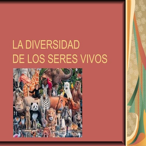 La diversidad de los seres vivos