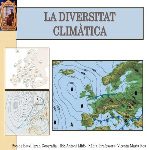 La diversitat climàtica