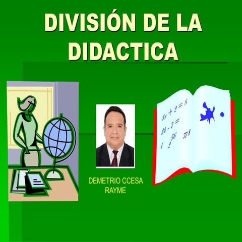 La División de la Didáctica  ccesa007