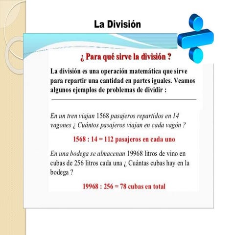 La Division presentación