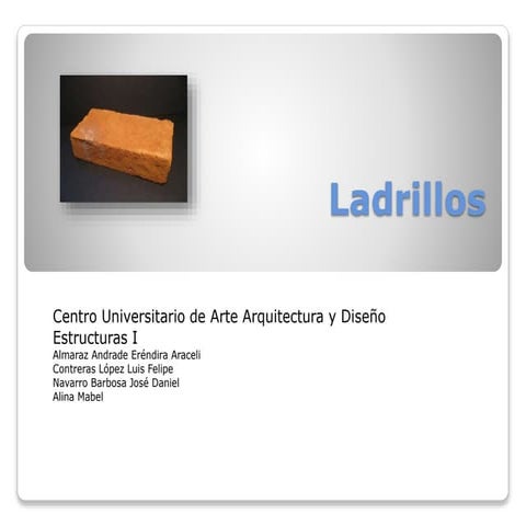 Ladrillos y muros de ladrillo