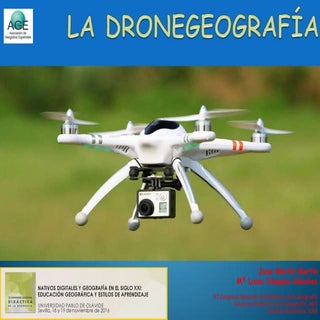 La Dronegeografía (ppt). XI Congres...