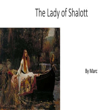 Lady of Shalott