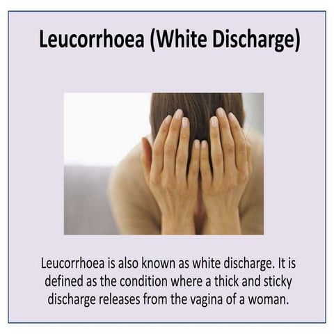 Leucorrhoea | PPTX