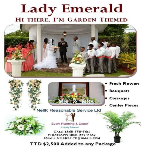 Lady emerald flyer word