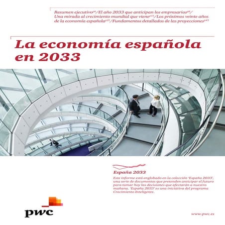 La economía Española en 2033 - Resumen Ejecutivo - Informes PwC