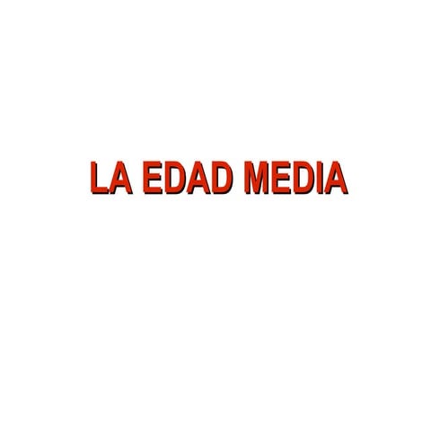 La Edad Media