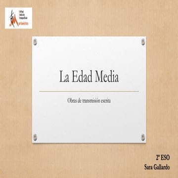 La edad media literatura2