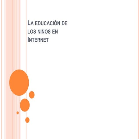 Internet y los niños