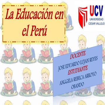 La educación en el perú