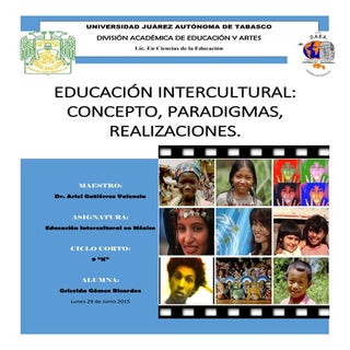 5. LA EDUCACIÓN INTERCULTURAL, CONC...