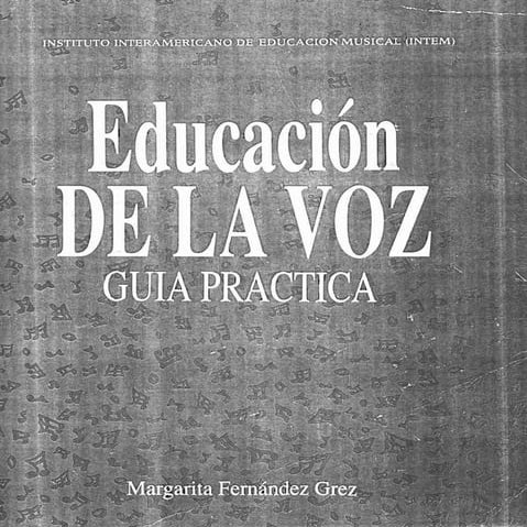La educacion de la voz   margarita fernandez (c45)