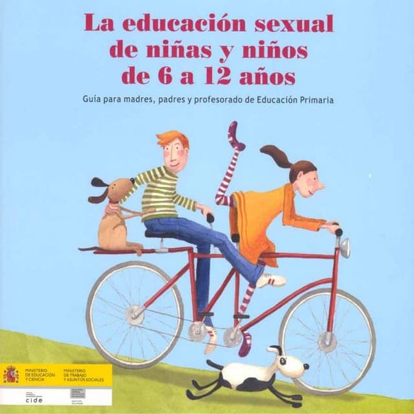 La educación sexual de niñas y niños de 6 a 12 años de edad