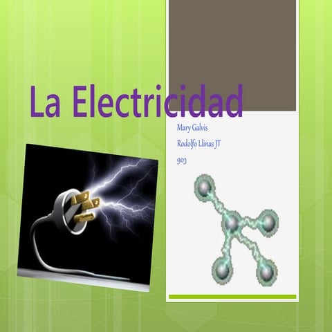 La electricidad 