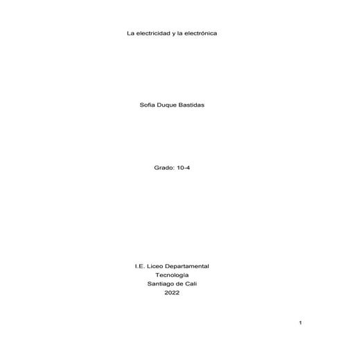 La electricidad y la electrónica  SOFIA DUQUE 10-4 .docx