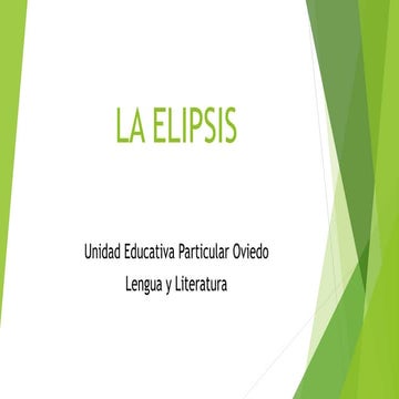 La elipsis