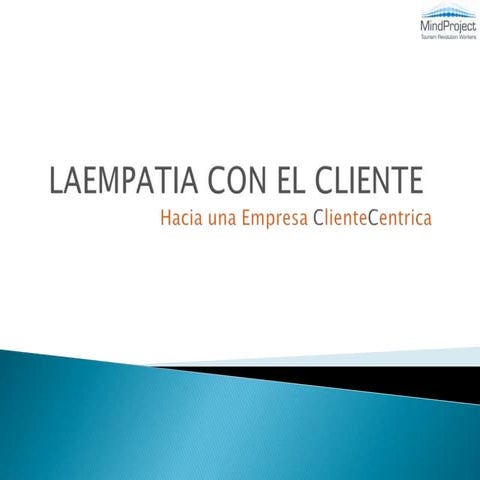 La empatia con el cliente