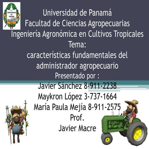 La empresa agropecuaria 2