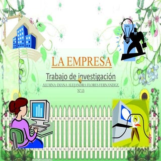 La empresa(trabajo de investigacion)