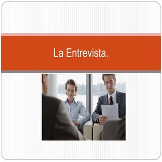 La entrevista ppt