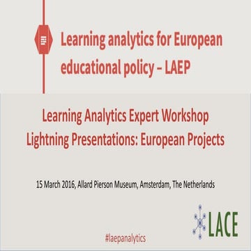 EU-funded learning analytics projects