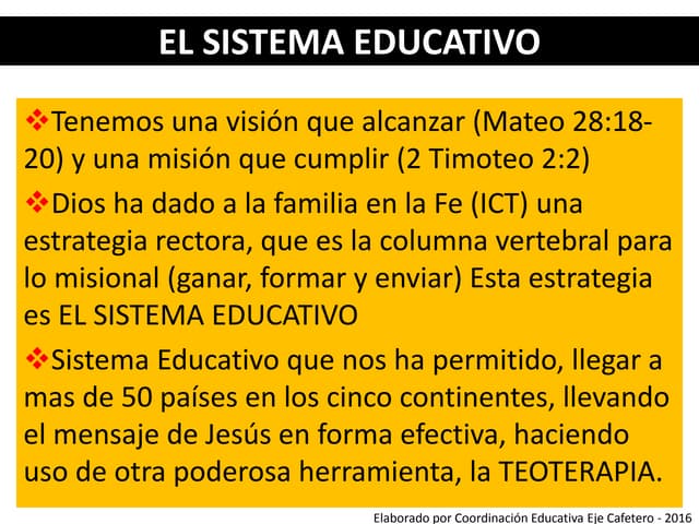 La escuela de jesus