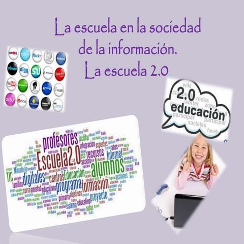 La escuela en la sociedad de la información. | PPTX