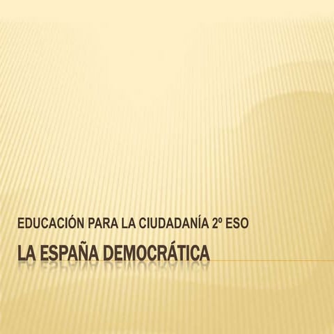 La España democrática