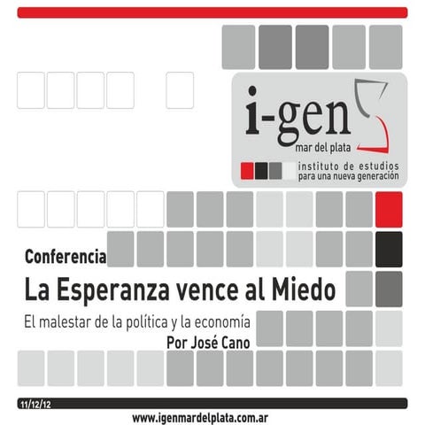 La esperanza vence al miedo