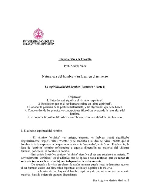 La espiritualidad del_hombre_resumen_parte_i