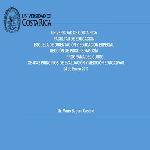 La evaluación en la educación