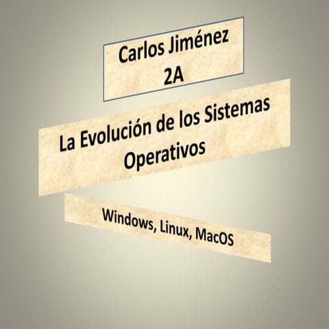 Sistemas Operativos