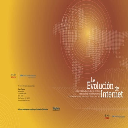 La evolucion de internet reducido