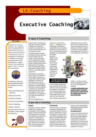 La executive coaching