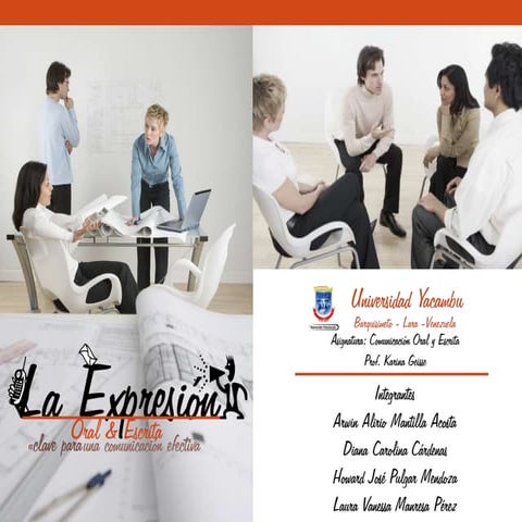 La expresión oral y escrita