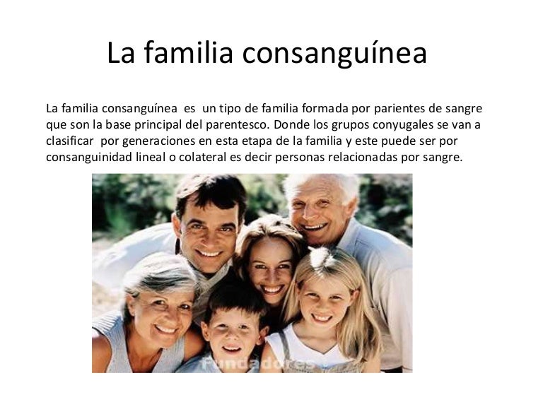 La familia consanguínea