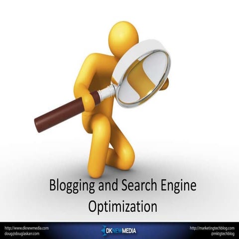 Blogging and SEO