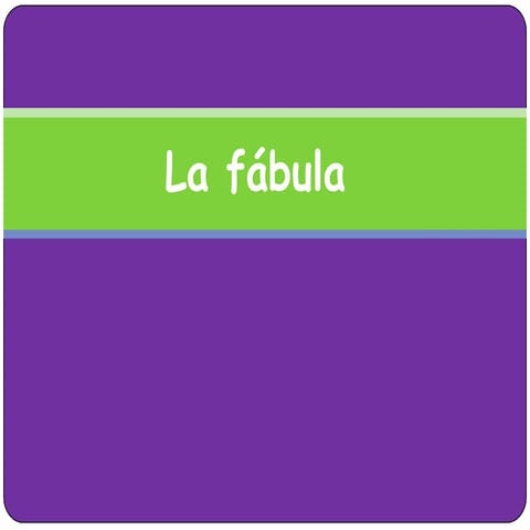 La fábula