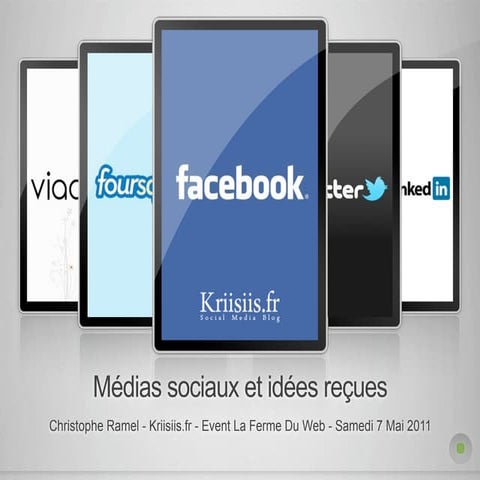Médias sociaux et idées reçues