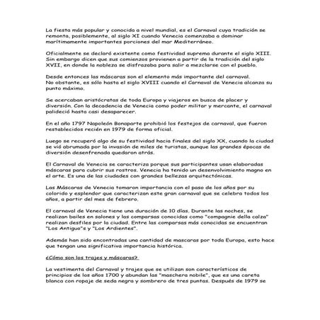carnaval de venecia