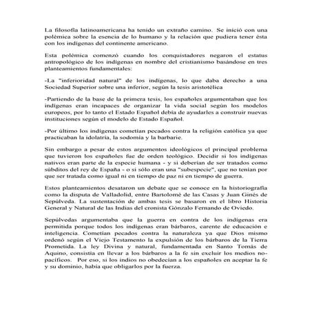 La filosofía latinoamericana ha tenido un extraño camino