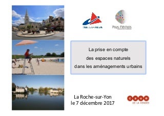 La prise en compte de la nature - La Flèche - Le Pays Flèchois
