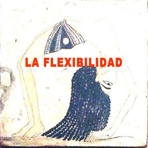 La flexibilidad